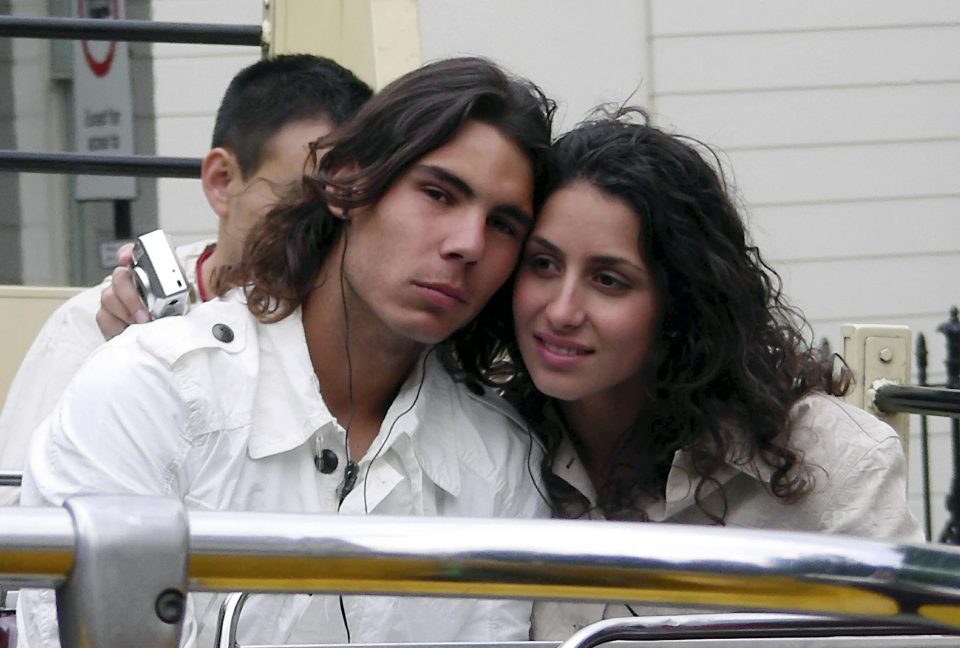  Rafa and Xisca Perello - pictured here in 2006 - have been dating for 14 years.