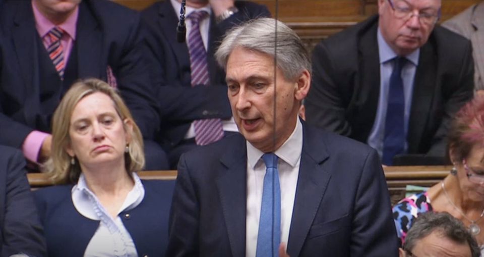  Former Chancellor Philip Hammond teamed with the anti-Brexit MPs from Labour, the Lib Dems and SNP