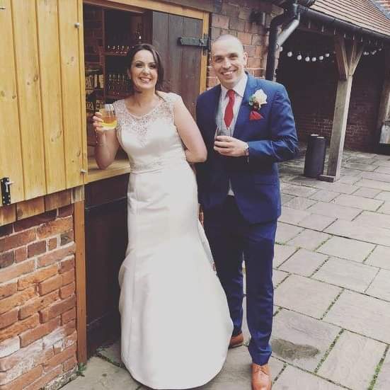 Vikki and Phil Kemp were left devastated when they and 50 guests were left with salmonella from the hog roast at their wedding