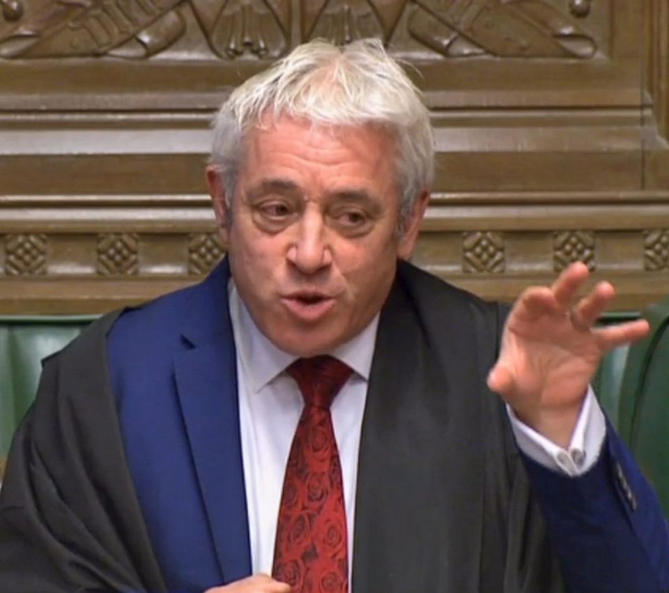 Speaker John Bercow could block an attempt to hold a Meaningful Vote