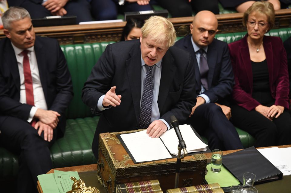  Boris Johnson lost a battle in Parliament's Super Saturday sitting