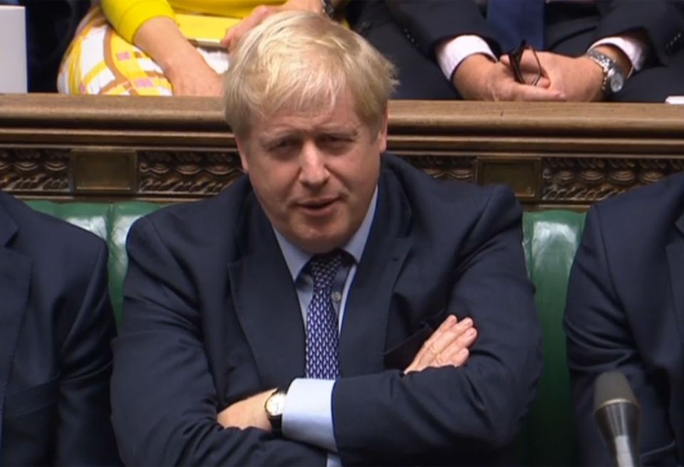 A vote on Boris Johnson's deal was delayed after a vote by MPs