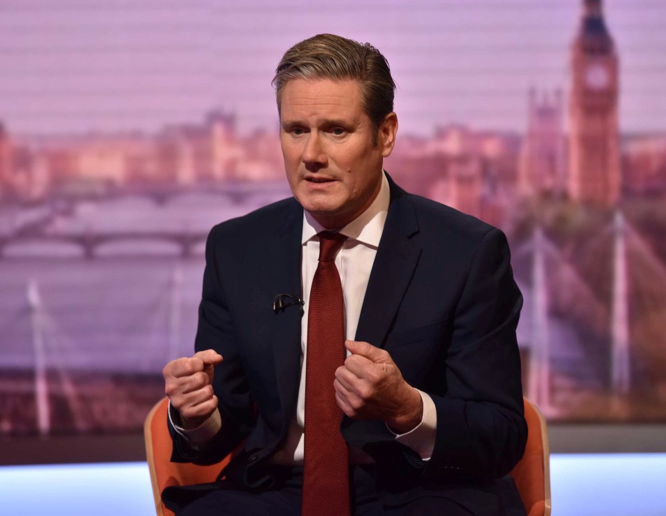  Sir Keir Starmer said a second referendum plot would come to Parliament this week