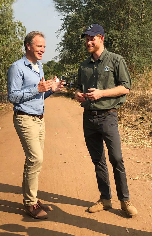  The prince spoke about his love of Africa in an ITV documentary