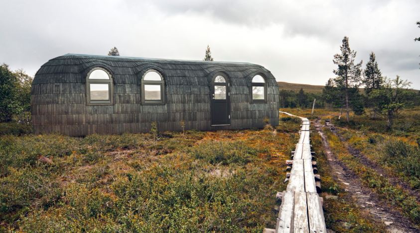  Estonian company Iglucraft are believed to be behind the igloo-shaped cabins which vary in price from £10,000 to £32,000