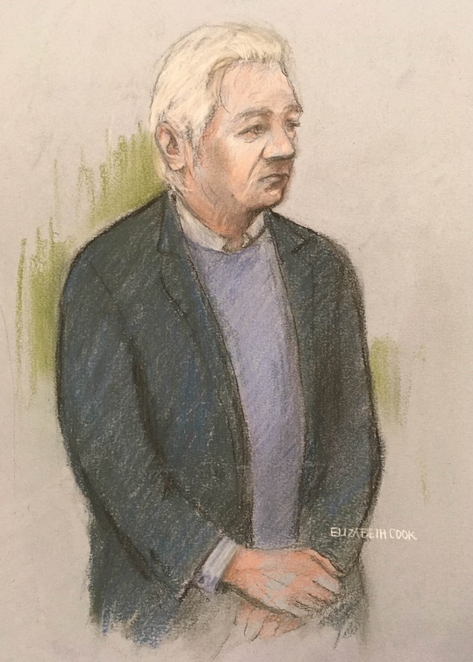  Julian Assange appeared for a case management hearing today relating to his extradition to the US over allegations he conspired to break into a classified Pentagon computer