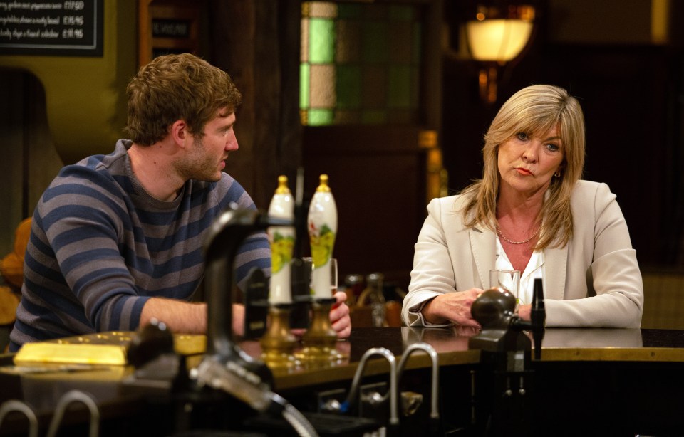  Emmerdale's Kim Tate upset as Graham reveals son Jamie got her sent to prison