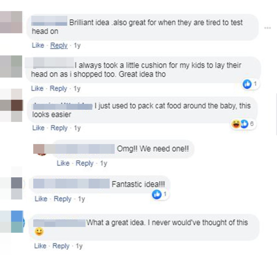  Fellow mums were full of praise for the idea