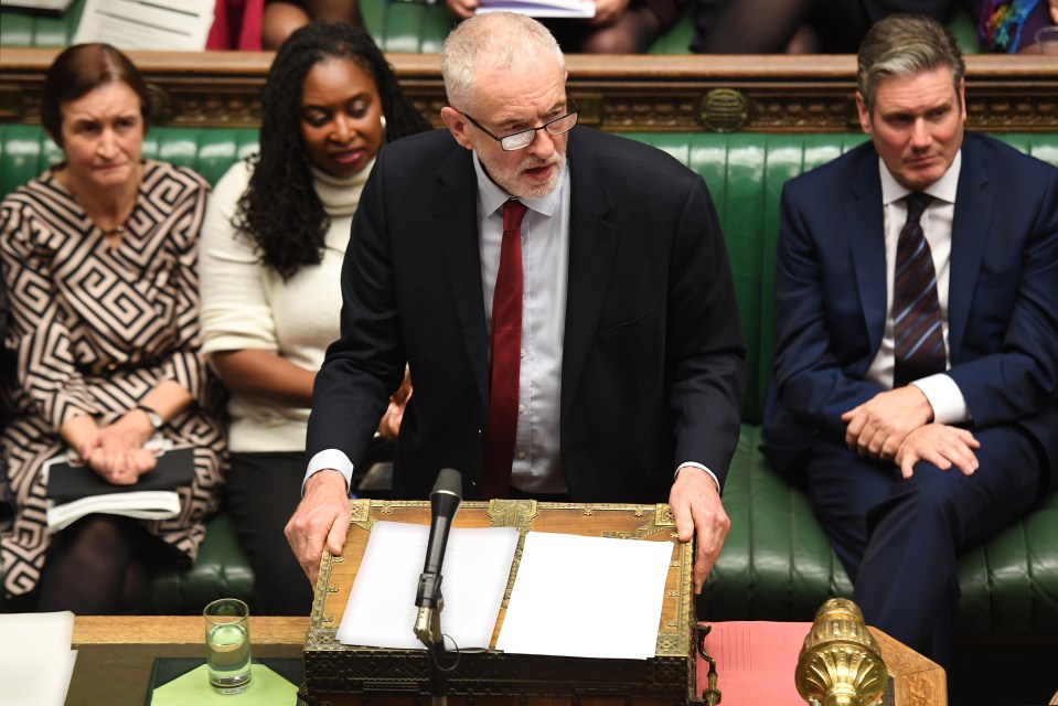  Corbyn and most of his MPs will vote against the deal