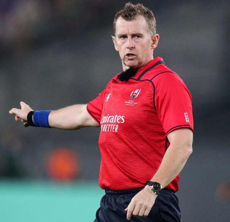 Nigel Owens will be the referee for England's Rugby World Cup semi-final against New Zealand