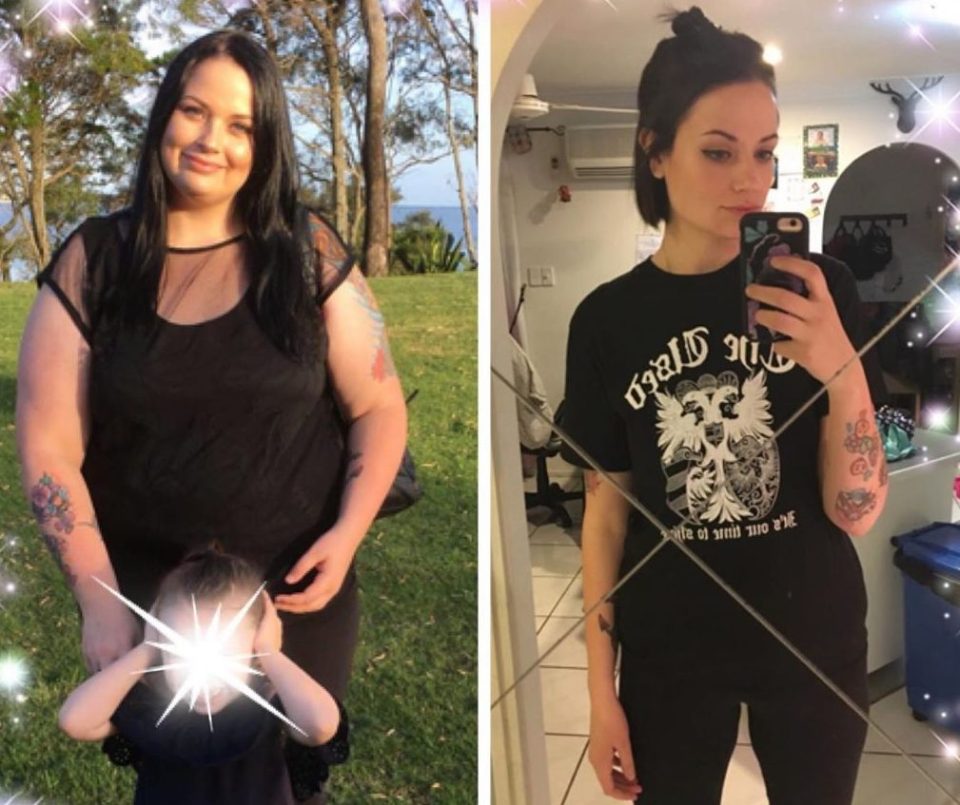  Sarah says there is no "quick fix" when it comes to losing weight - even having had surgery