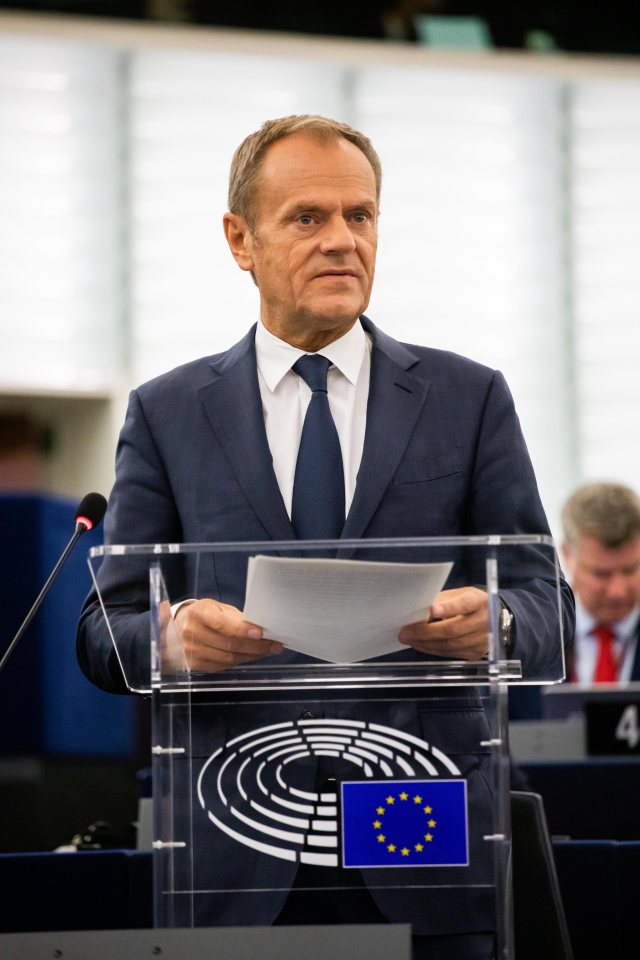  Meanwhile Donald Tusk paved the way for Remainer MPs to keep Britain in the EU indefinitely as France threatened to veto another extension