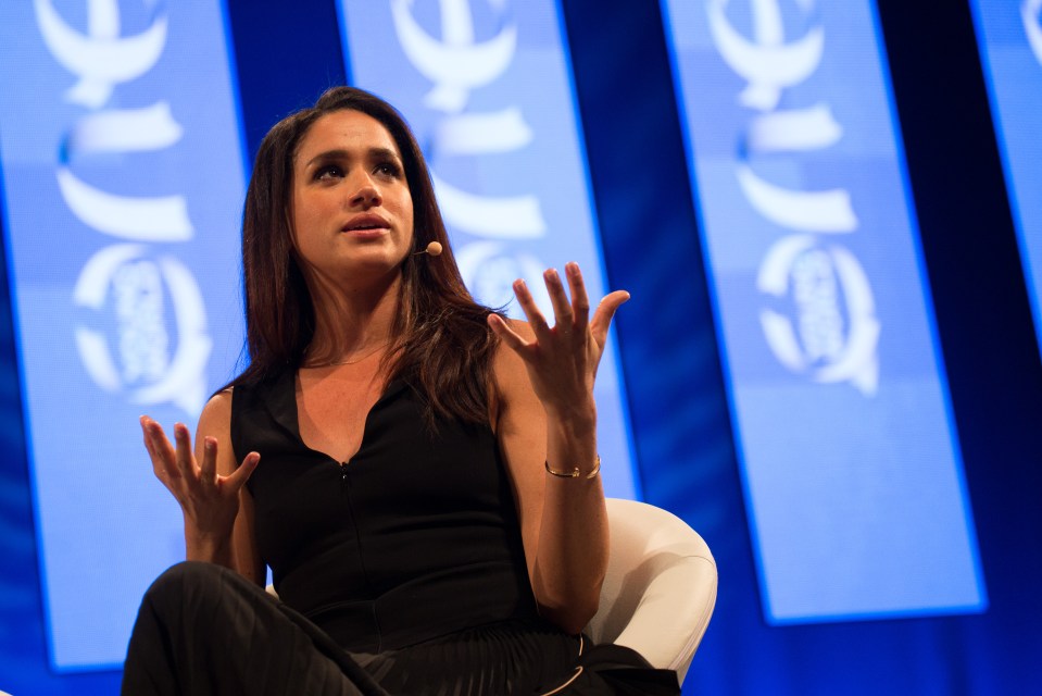  Meghan Markle previously spoke at the One Young World summit in Dublin in 2014