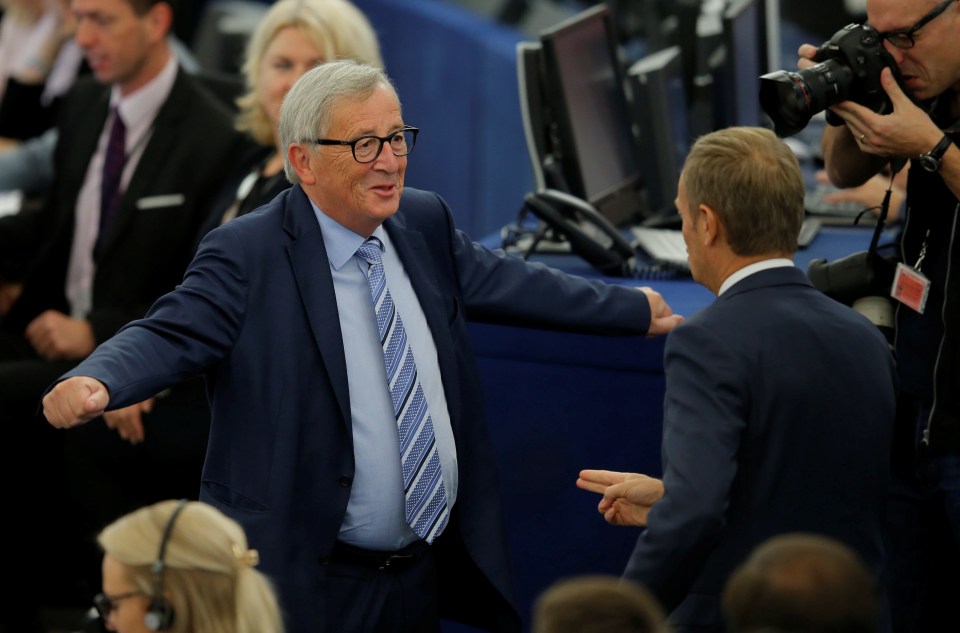  Jean Claude Juncker let rip at Boris Johnson again last night