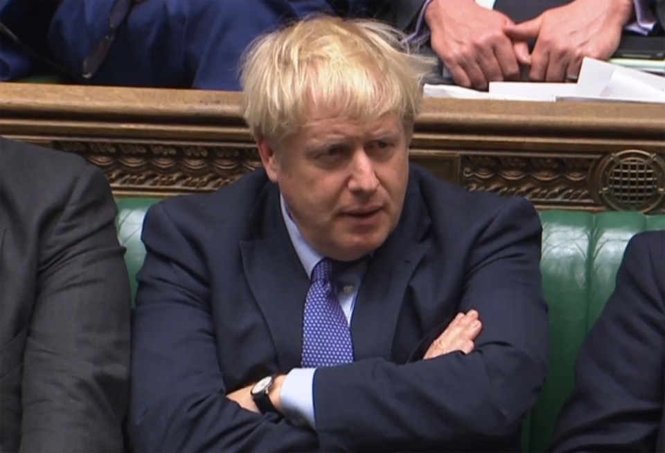  Mr Johnson said he will now 'pause' the Brexit deal after tonight's votes