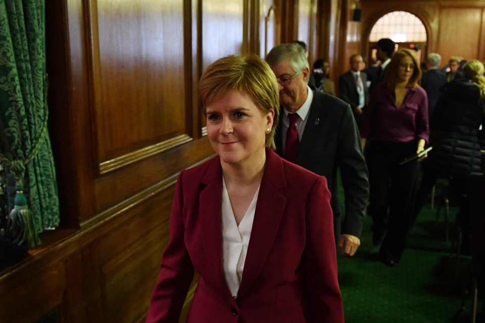  Nicola Sturgeon is thought to have pleaded with Corbyn, urging him to back the proposed election