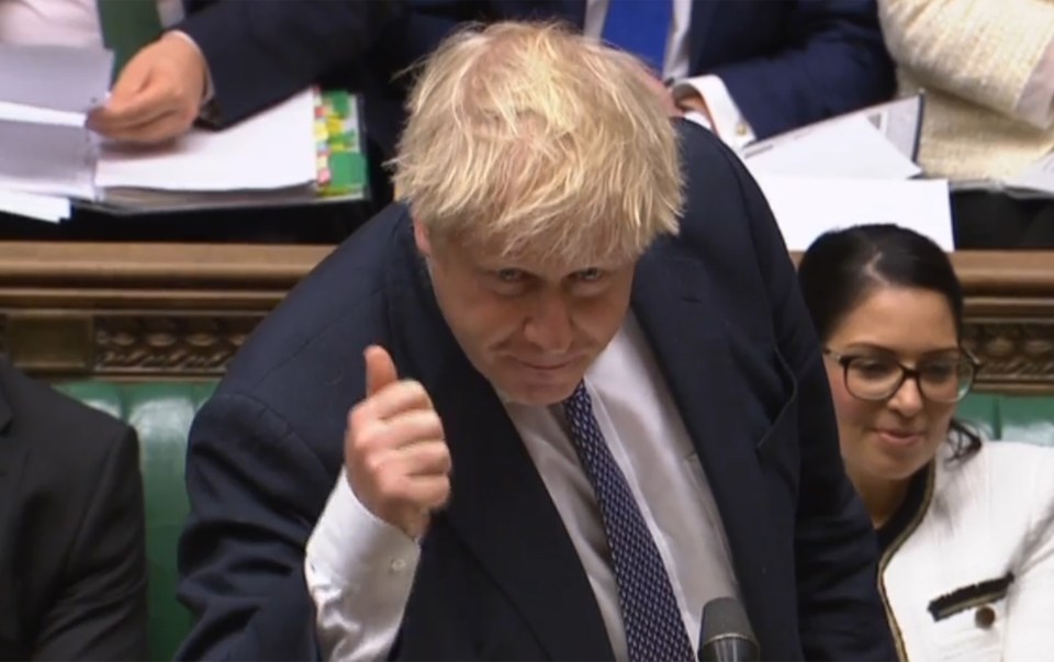  Boris Johnson took on Jeremy Corbyn at PMQs today