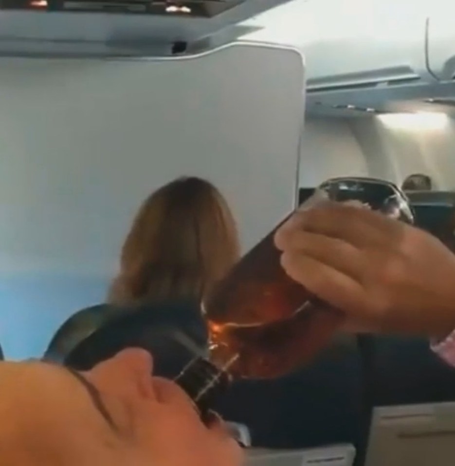 Some clapped, others recounted emergency landing procedures and one man chugged a lot of whisky