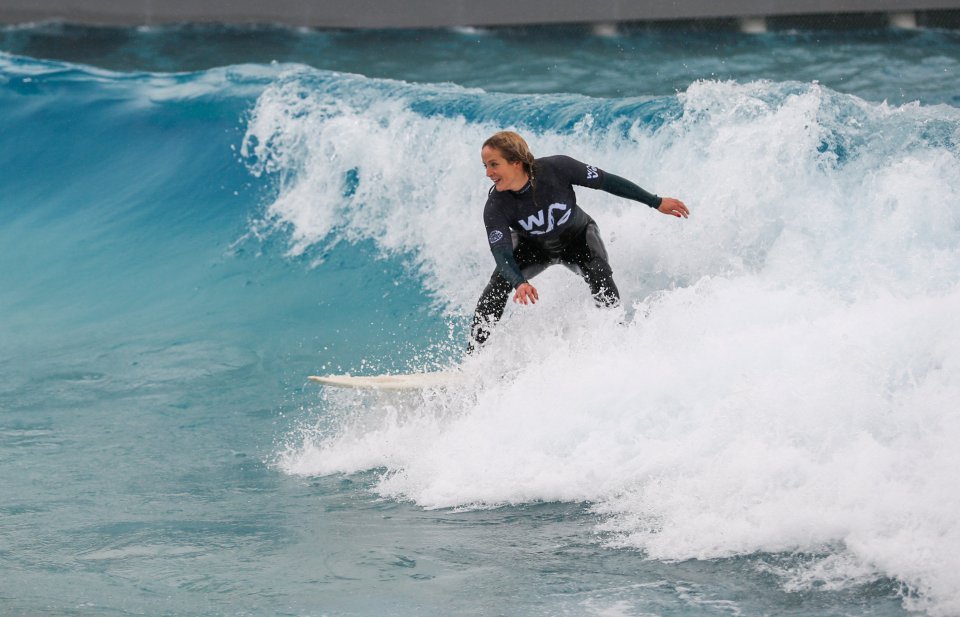  The park controls both the height and the speed of the waves