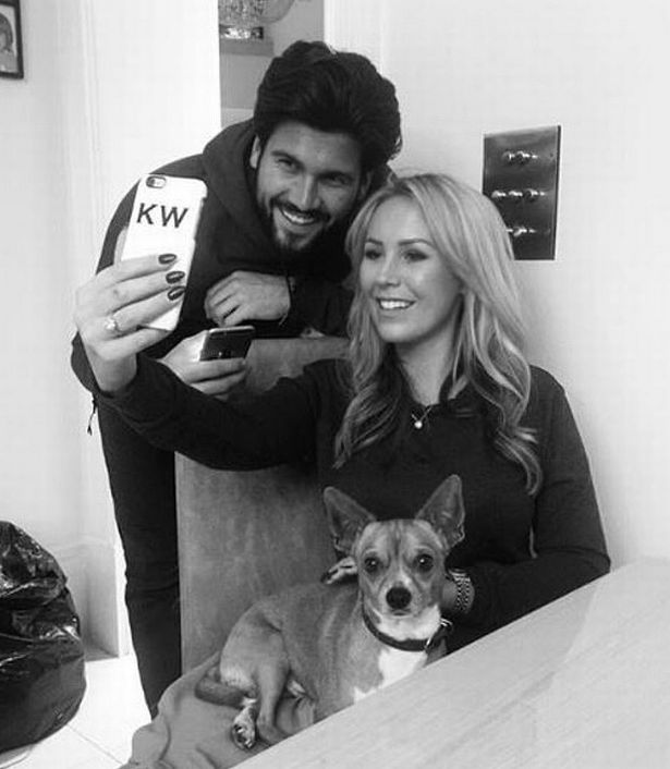  Kate bought the dog with her ex Dan Edgar