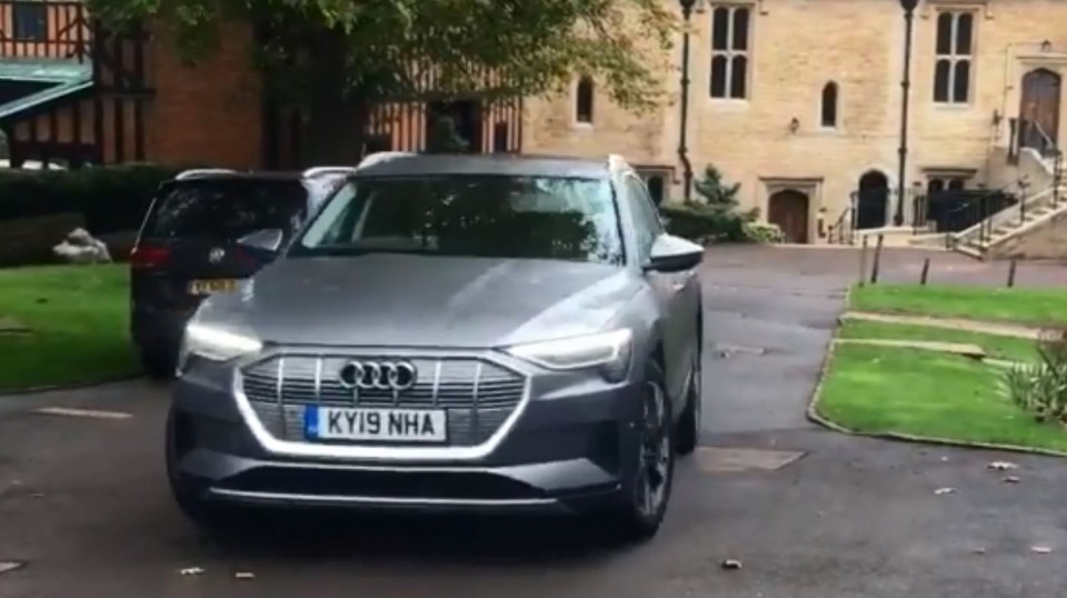 The Duke and Duchess of Sussex drove half a mile from Frogmore Cottage to Windsor Castle in a £71,560 Audi E-tron