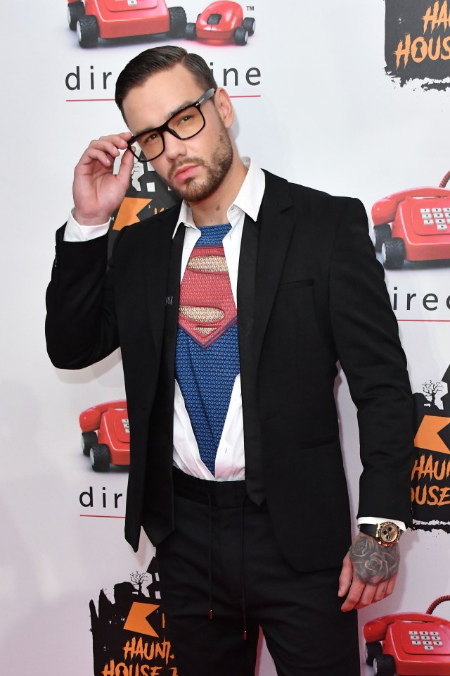  Liam Payne, performing at Wembley Arena, worked the big-screen glamour as Superman actor Clark Kent