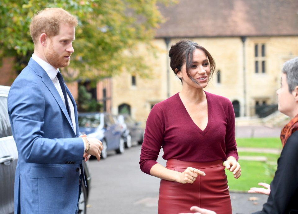 The new royal mum attended a gender equality meeting with Prince Harry and Windsor Castle