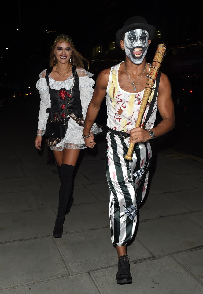  Love Island stars Wes Nelson and girlfriend Arabella Chi dressed up