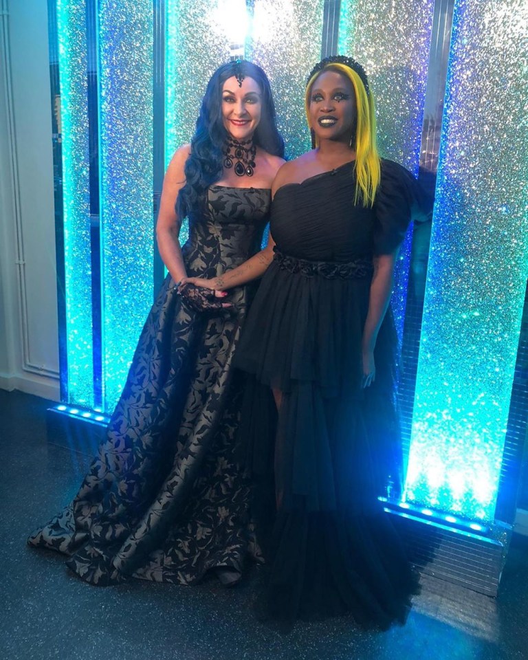  Strictly judges Motsi Mabuse and Shirley Ballas got spooky for the Halloween show