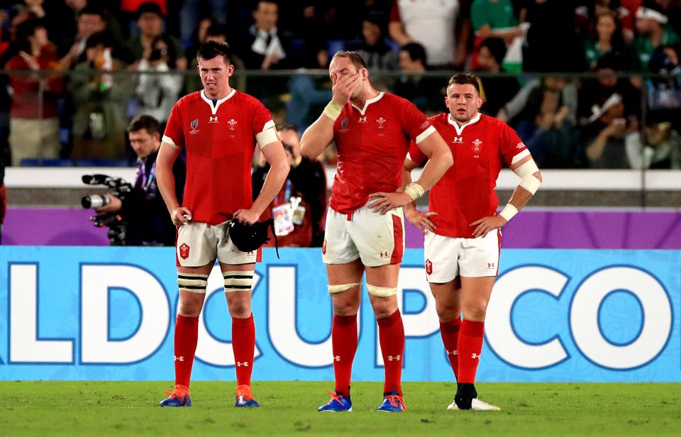  It was semi-final heartache for the Welsh