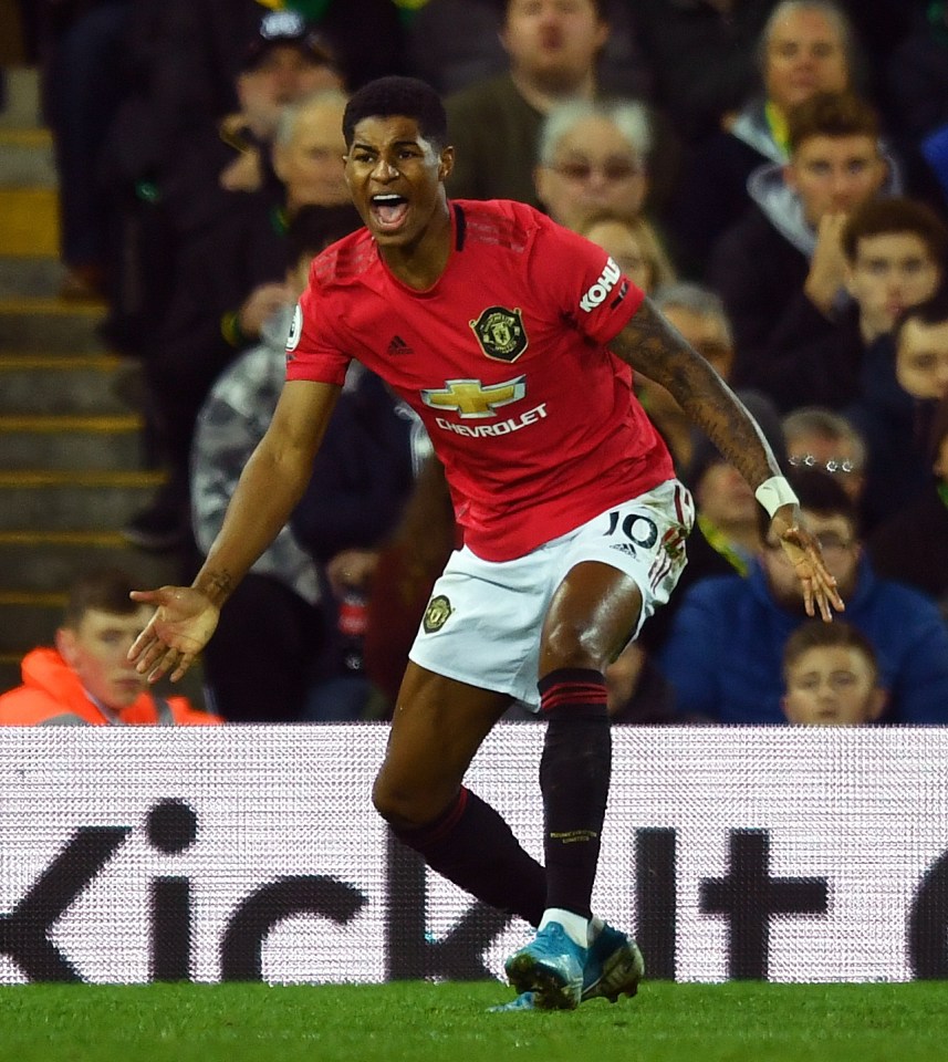  It's easy to forget Marcus Rashford is just 21-years-old when he is Manchester United's main striker