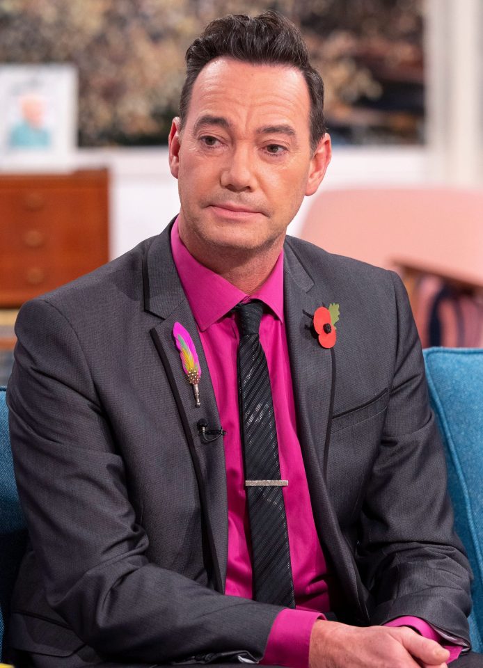  Craig Revel Horwood is fed up Bruno stripping off