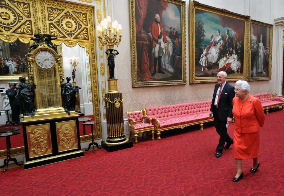  Her Royal Highness is a modest woman as she only occupies six of Buckingham Palace's 775 rooms