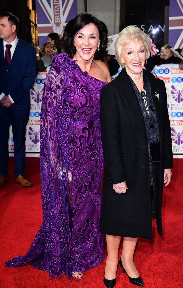  Shirley spent the night before her surgery taking her 81-year-old mother Audrey to the Pride of Britain Awards