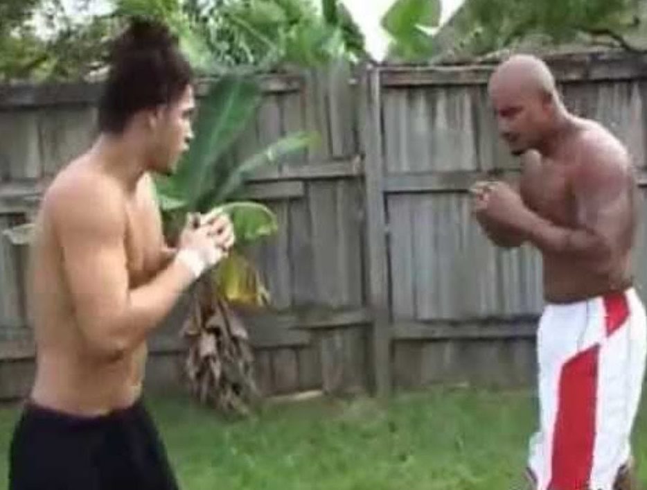 Masvidal made his name in Miami in backyard fighting alongside Kimbo Slice