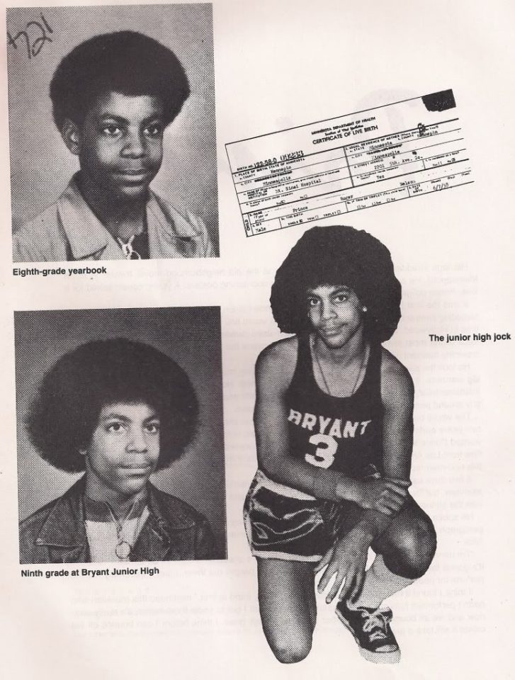  Prince admits that while he was at school he suffered from discrimination due to his race