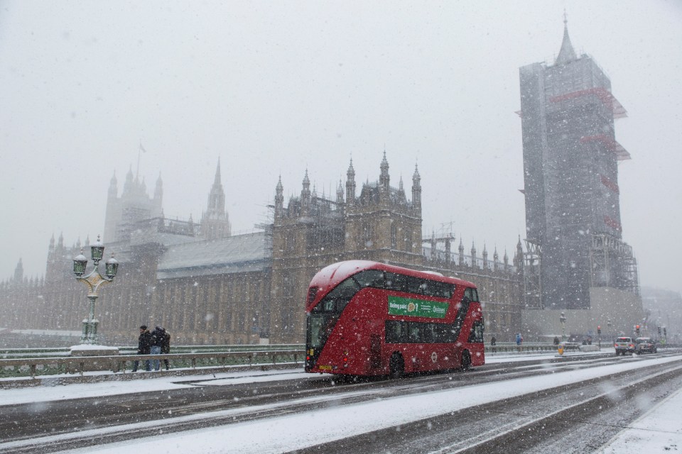  As the government prepares for a General Election, Brits could be hit by a freezing winter