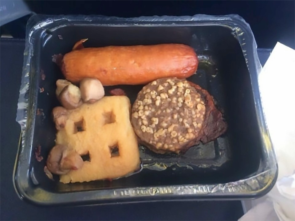 Eire sick… Ryanair’s Irish breakfast offering