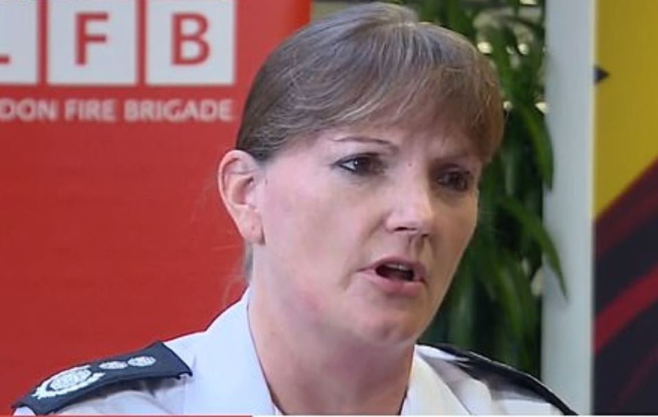  London fire brigade chief Dany Cotton has been singled out as 'insensitive' for defending the decision to tell residents to 'stay put'