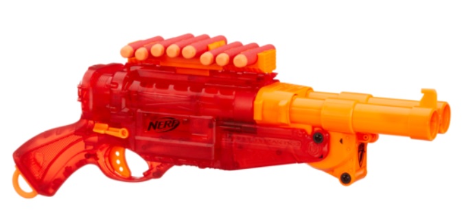  You can get a Nerf gun for half price at The Entertainer