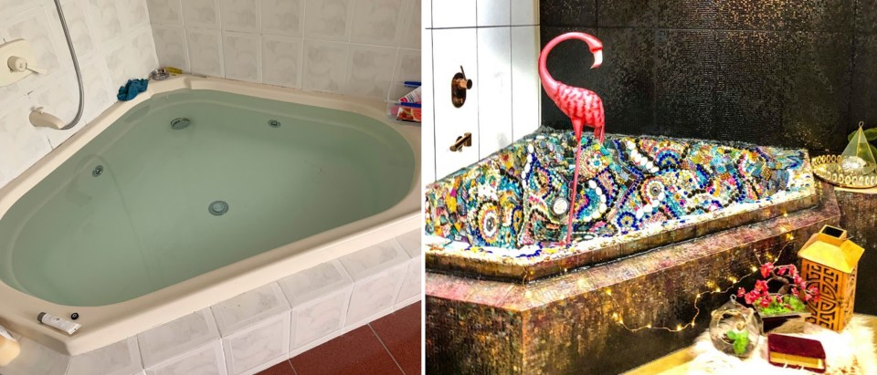  A woman has revealed the incredible home transformation she did for just £472.70 