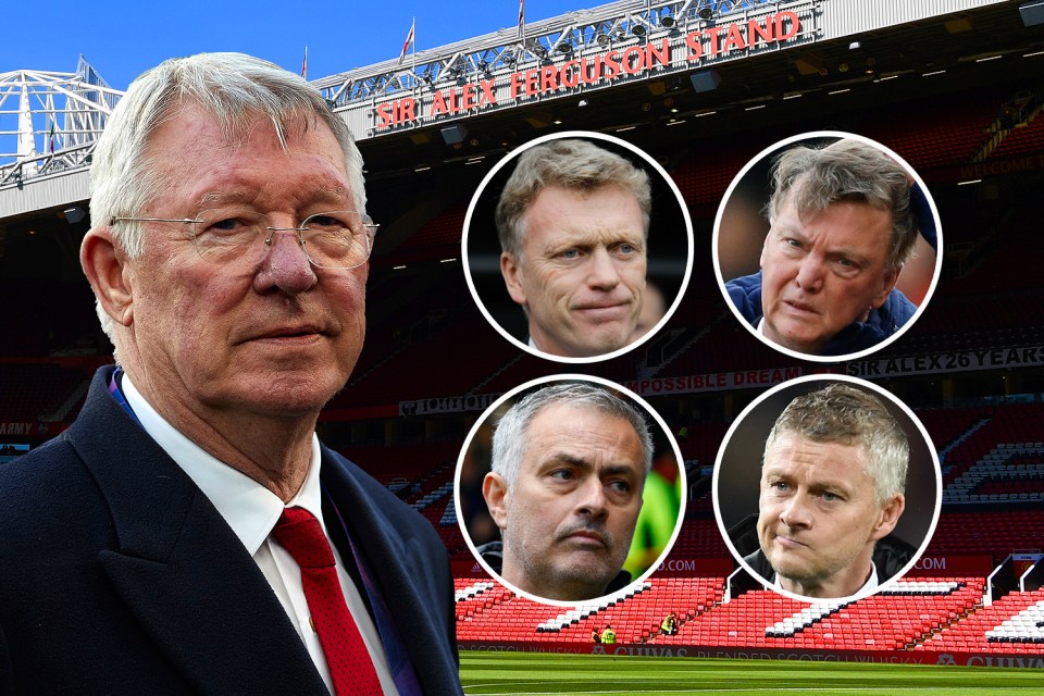  Ferguson's legacy has completely unravelled after six years of misery at Old Trafford under Moyes, Van Gaal, Mourinho and Solskjaer