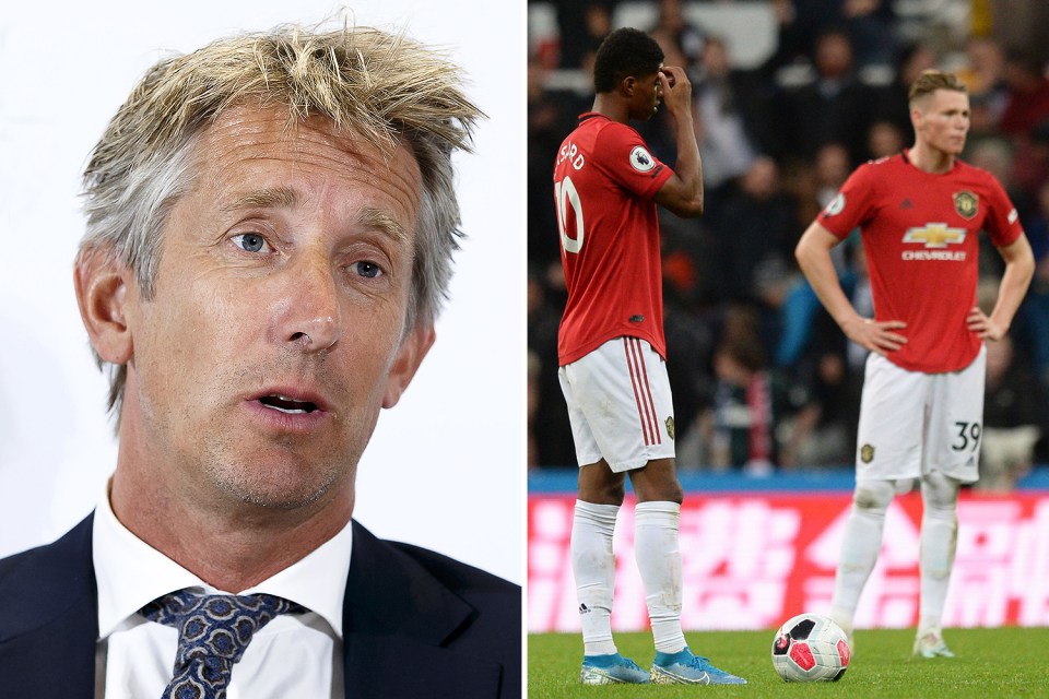  Former star Edwin Van Der Sar has blamed Manchester United's slump on a lack of characters in the dressing room