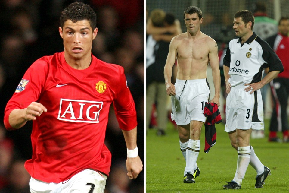  Roy Keane says Denis Irwin was world class but left Cristiano Ronaldo off his list