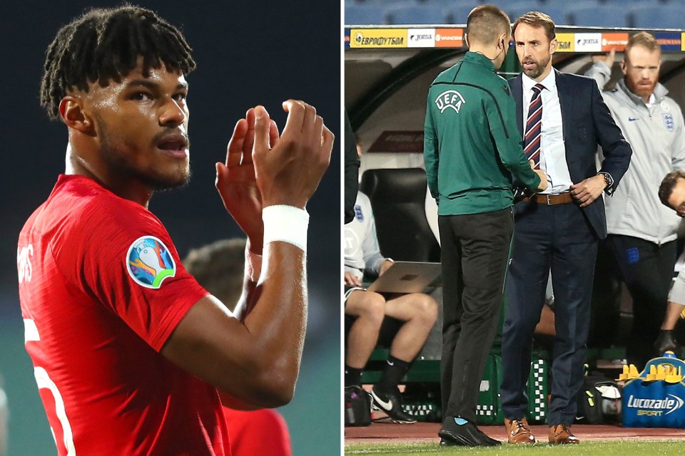  Tyrone Mings' complaint led to Uefa protocol step one being enacted after Gareth Southgate passed the message on to officials