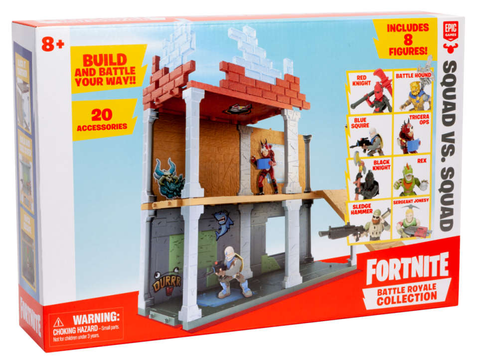  This building set includes two exclusive figures