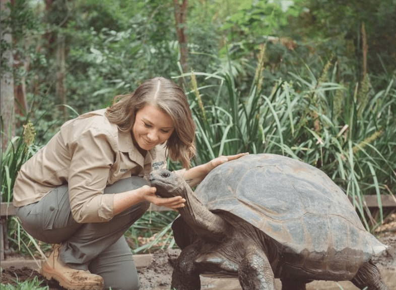  Bindi Irwin continues to work in conservation