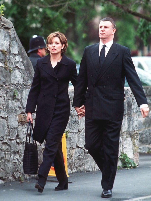  Carol with ex Patrick King in 1999