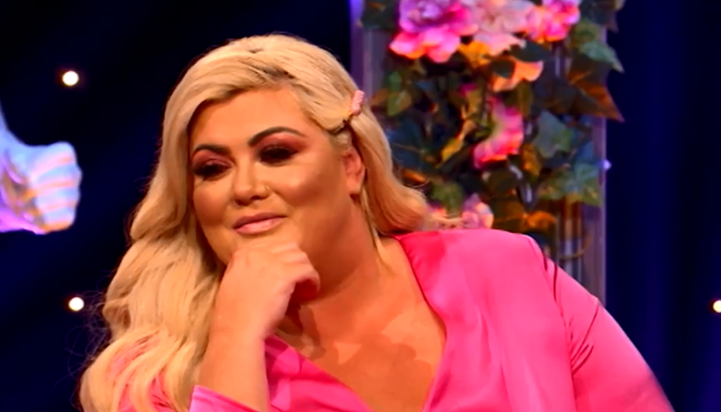  Gemma Collins' reaction when asked to recreate her dramatic move