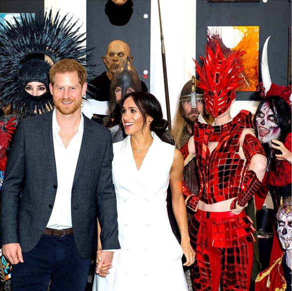  Meghan Markle and Prince Harry wished their fans a happy Halloween with a sweet throwback snap